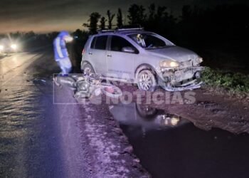 Ruta 34: Motociclista lesionado a la altura del km 229