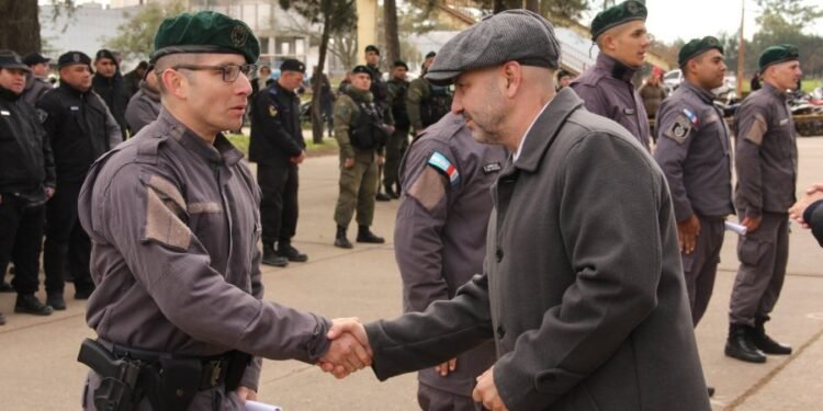 Brilloni encabezó el acto por el Día del Agente Penitenciario