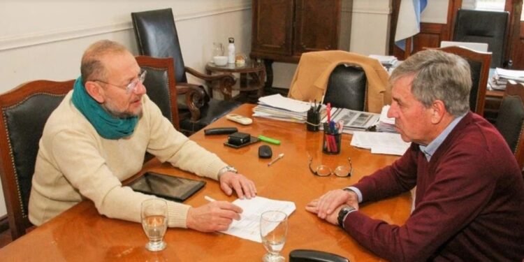Analizaron obras en Santa Fe Emilio Jatón se reunió con el ministro Marcos Corach