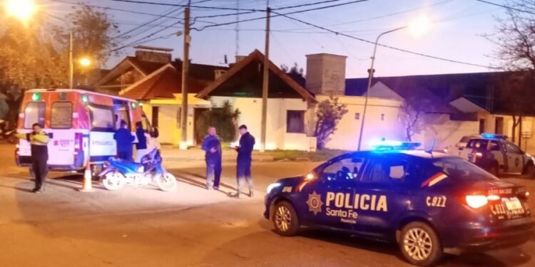 Accidente en General Paz y Caseros: Un lesionado