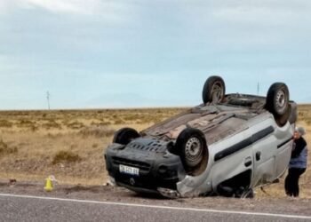 Fatal vuelco en la Ruta Nacional 144: muere hombre de 73 años oriundo de Rafaela