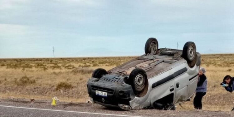 Fatal vuelco en la Ruta Nacional 144: muere hombre de 73 años oriundo de Rafaela