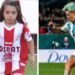 Helena, la pequeña futbolista de Unión que emocionó a una jugadora de la Selección Argentina
