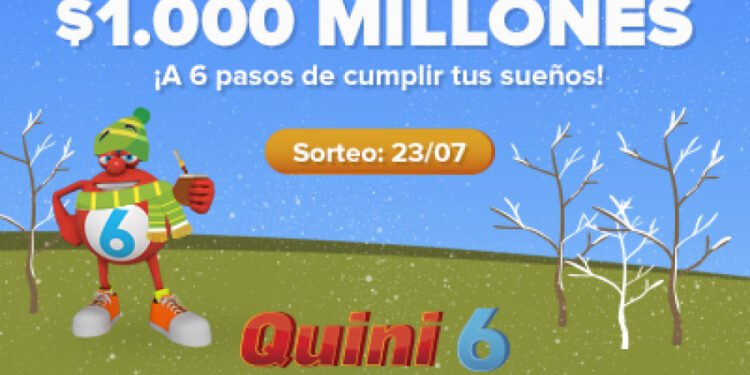 ¡EL QUINI 6 QUEDÓ VACANTE Y LLEGÓ A LOS $1.000 MILLONES ESTIMADOS!