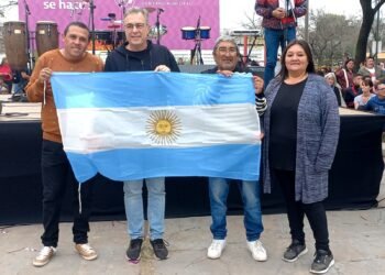 Se realizó el festejo del barrio Martín Güemes