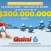 ¡DOS APOSTADORES SE LLEVARON MÁS DE $300 MILLONES EN EL QUINI 6!