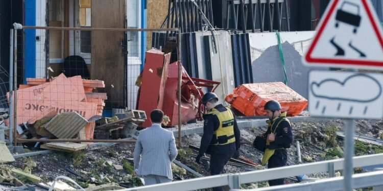 Guerra en Europa del Este Rusia acusa a Ucrania de un ataque con drones en Moscú