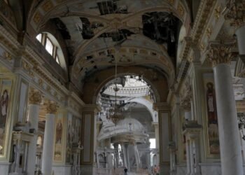 Catedral de la Transfiguración de Odesa Rusia bombardeó un templo ortodoxo protegido por la Unesco en Ucrania y murieron dos personas