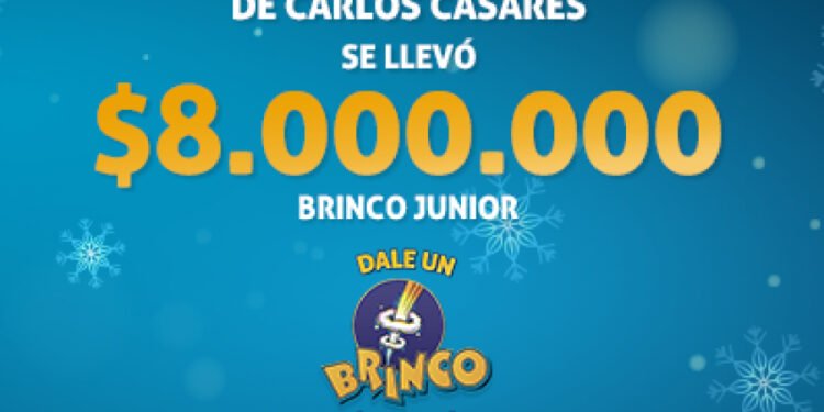 ¡UN APOSTADOR SE LLEVÓ LOS $8 MILLONES EN EL BRINCO JUNIOR SIEMPRE SALE!