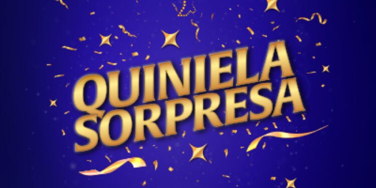 LLEGA LA QUINIELA SORPRESA: DEJA QUE LA SUERTE LO HAGA POR VOS