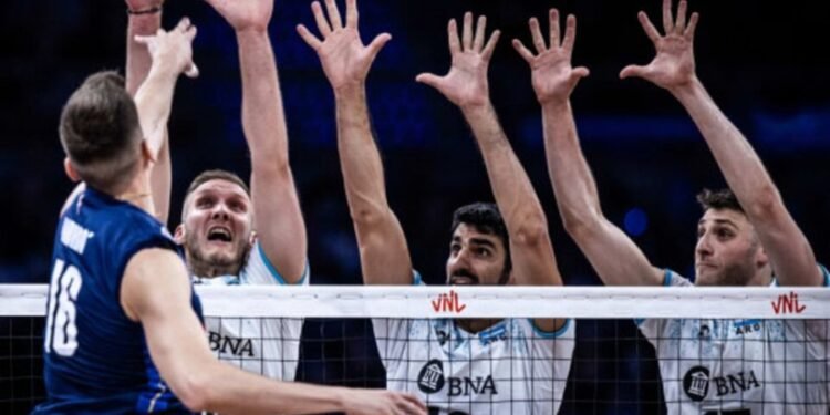 Liga de las Naciones: Argentina no pudo ante Italia