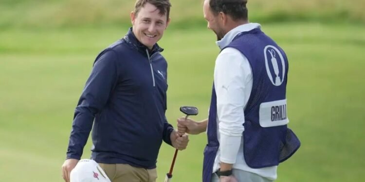 Grillo es uno de los punteros tras la jornada inaugural en Abierto Británico de golf