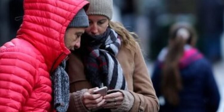 ¡Más poco frio se viene!