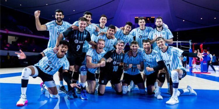 Argentina se clasificó a la Final 8 de la Liga de las Naciones de Vóleibol