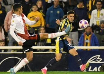 El campeón River empató sobre la hora con Central en el Gigante de Arroyito