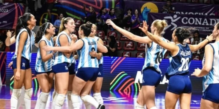 Emilia Balagué, de Villa Dora, fue protagonista La Sub 21 de Argentina ganó medalla de bronce en Copa Panamericana de vóleibol femenino