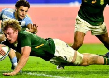 Ante Japón Los Pumitas perdieron frente a Sudáfrica y jugarán por el noveno puesto en el Mundial Sub20 de rugby
