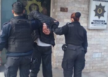 Lo encontraron robando y no fue lejos