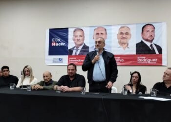 Calvo presentó a los candidatos de «Elijo Hacer» en Humberto