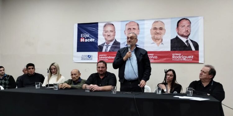 Calvo presentó a los candidatos de «Elijo Hacer» en Humberto