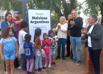 Finalizaron los trabajos de remodelación del “Parque Malvinas Argentinas”