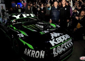 Presentaron el Chevy con el que Canapino correrá la segunda del TC en Rafaela