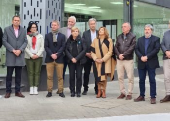 Costamagna participó de la reinauguración del Centro Económico de Cañada de Gómez