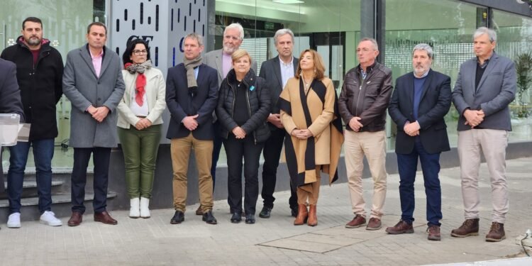 Costamagna participó de la reinauguración del Centro Económico de Cañada de Gómez