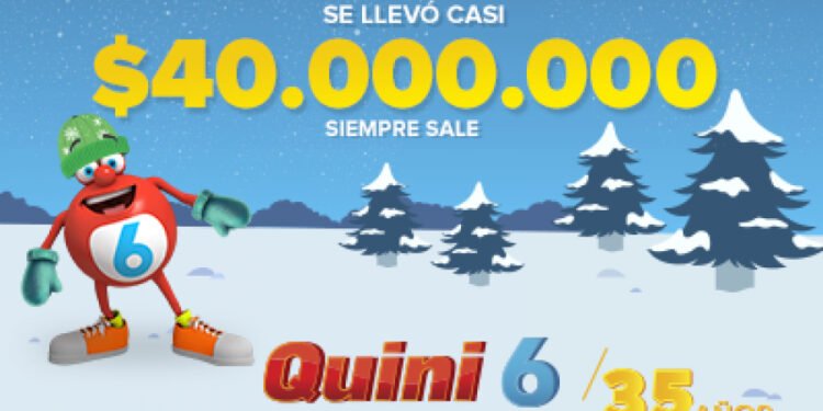 UN APOSTADOR SE LLEVÓ CASI $40 MILLONES EN EL QUINI 6