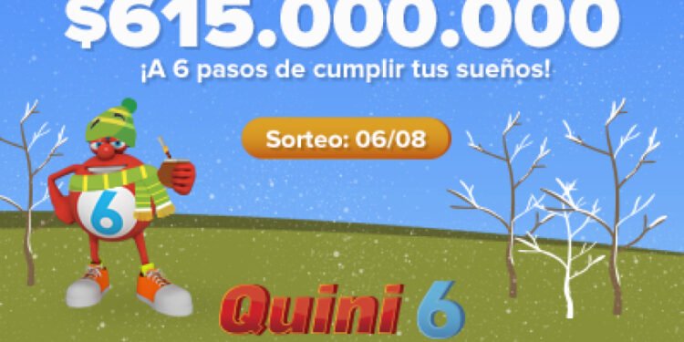 SE VIENE UN DOMINGO MILLONARIO CON LOS $615 MILLONES ESTIMADOS DEL QUINI 6
