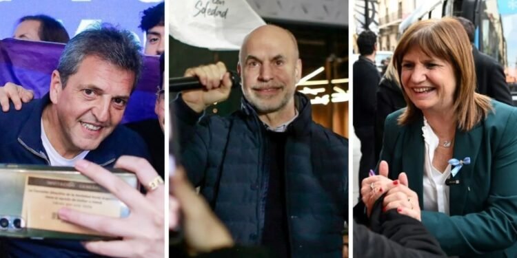 Elecciones 2023 Los presidenciables cierran filas en el tramo final de la campaña antes de las PASO