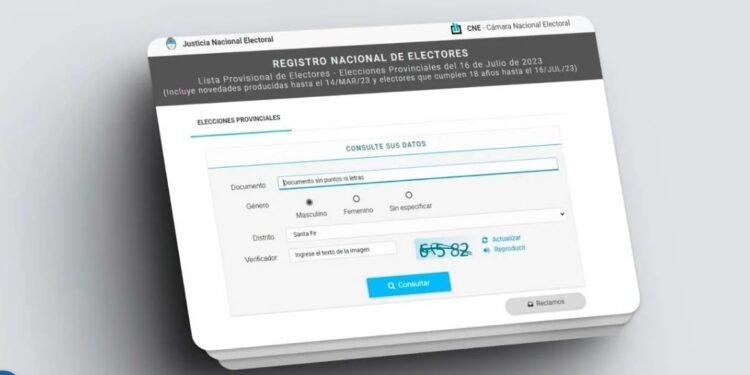 Elecciones 2023 ¿Dónde voto? consultá el padrón electoral de las PASO nacionales