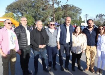 Calvo, Perotti y Lewandowski participaron de las patronales de Maria Juana