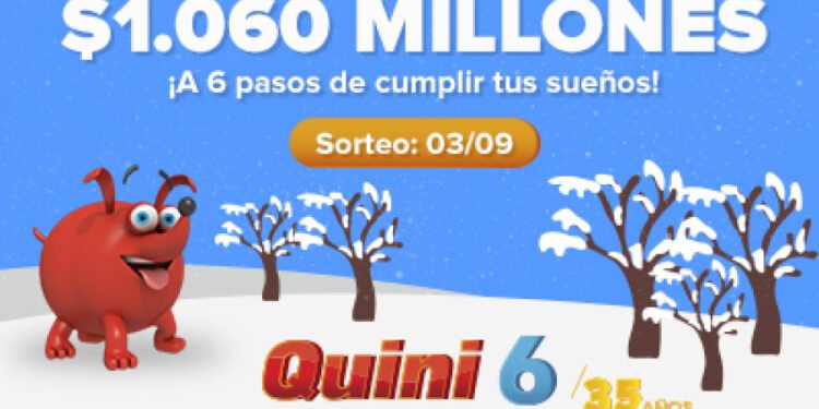 EL QUINI 6 QUEDÓ VACANTE Y SE VIENE CON UN POZO DE $1.060 MILLONES ESTIMADOS