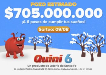 EL QUINI 6 QUEDÓ VACANTE Y SE VIENE CON UN POZO DE $705 MILLONES ESTIMADOS