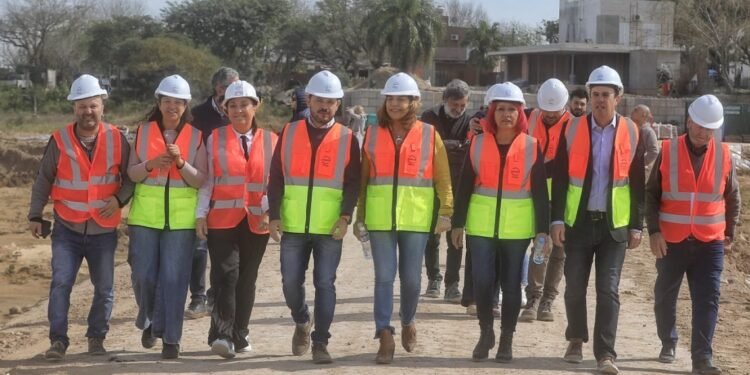 Comenzó la perforación para realizar el cruce por la laguna Setúbal del Gasoducto Gran Santa Fe