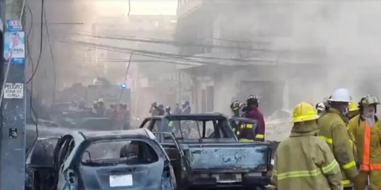 Fuertes destrozos Trágica explosión en República Dominicana provoca tres muertos