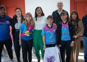 Jugadas por la Igualdad: la provincia entregó kits deportivos en San Jorge