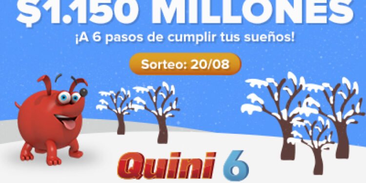 EL QUINI 6 QUEDÓ VACANTE CON UN IMPRESIONANTE POZO DE $1.150 MILLONES ESTIMADOS