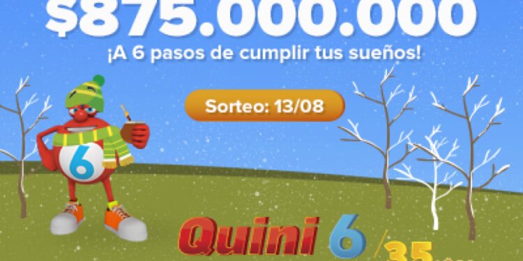 EL QUINI 6 QUEDÓ VACANTE Y SE VIENE CON UN POZO DE $875 MILLONES ESTIMADOS