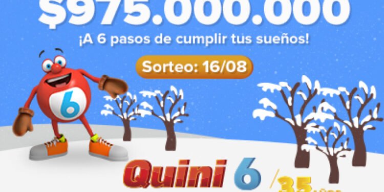 ¡UNA NUEVA CHANCE! EL QUINI 6 QUEDÓ VACANTE Y SE VIENE UN POZO DE $975 MILLONES ESTIMADOS