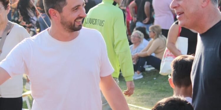 Senn, Caruso y Castellano recorrieron eventos durante el fin de semana