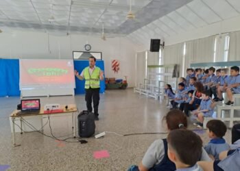 Los más pequeños se capacitaron en seguridad vial