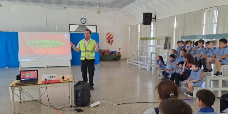 Los más pequeños se capacitaron en seguridad vial