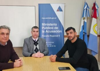 El intendente se reunió con el fiscal regional