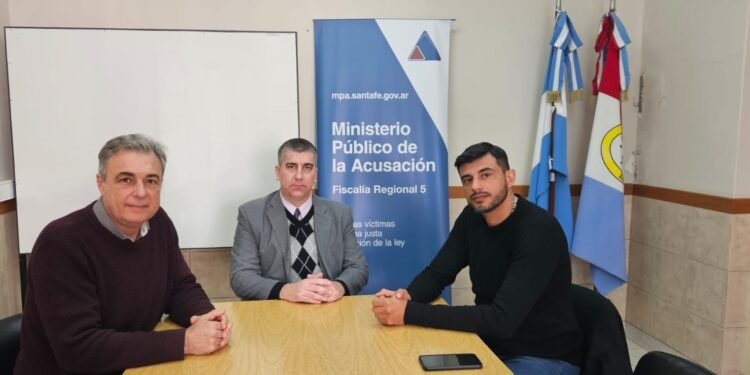 El intendente se reunió con el fiscal regional