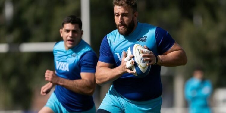 Argentina XV, con Mayco Vivas y Lorenzo Colidio