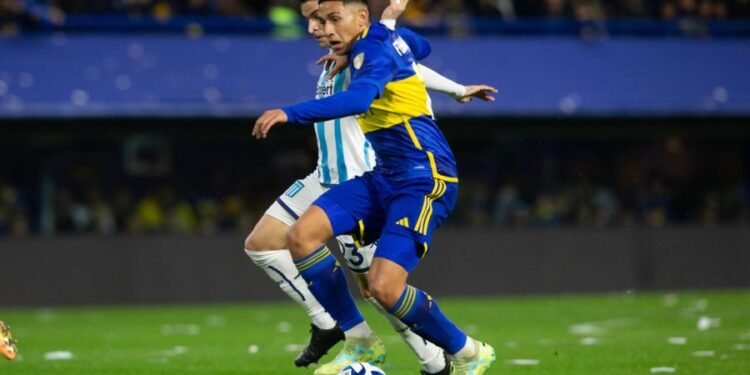 Boca y Racing igualaron en la Bombonera