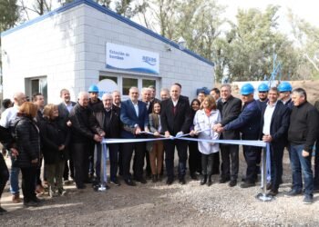 En una jornada histórica para Rafaela, se inauguró el nuevo acueducto