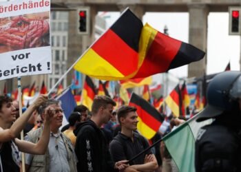 Las manifestaciones de ultraderecha se triplicaron en un año en Alemania